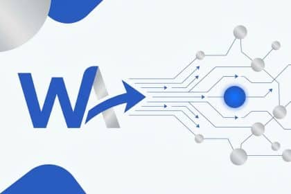 Abstract vector illustration representing a digital payments giant acquiring an AI API gateway.