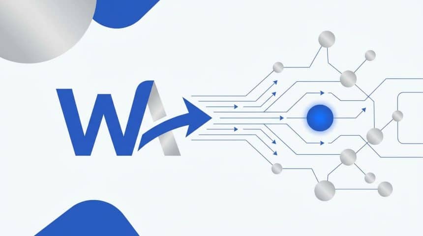 Abstract vector illustration representing a digital payments giant acquiring an AI API gateway.